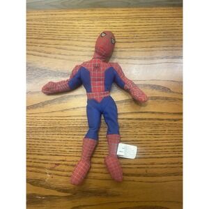 Vintage 2002 Columbia Pictures Marvel Spider-Man Movie 11" Plush Toy Network